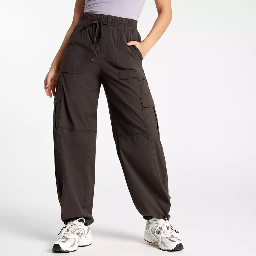 CALIA by Carrie Underwood Black Track Pants Relaxed Fit